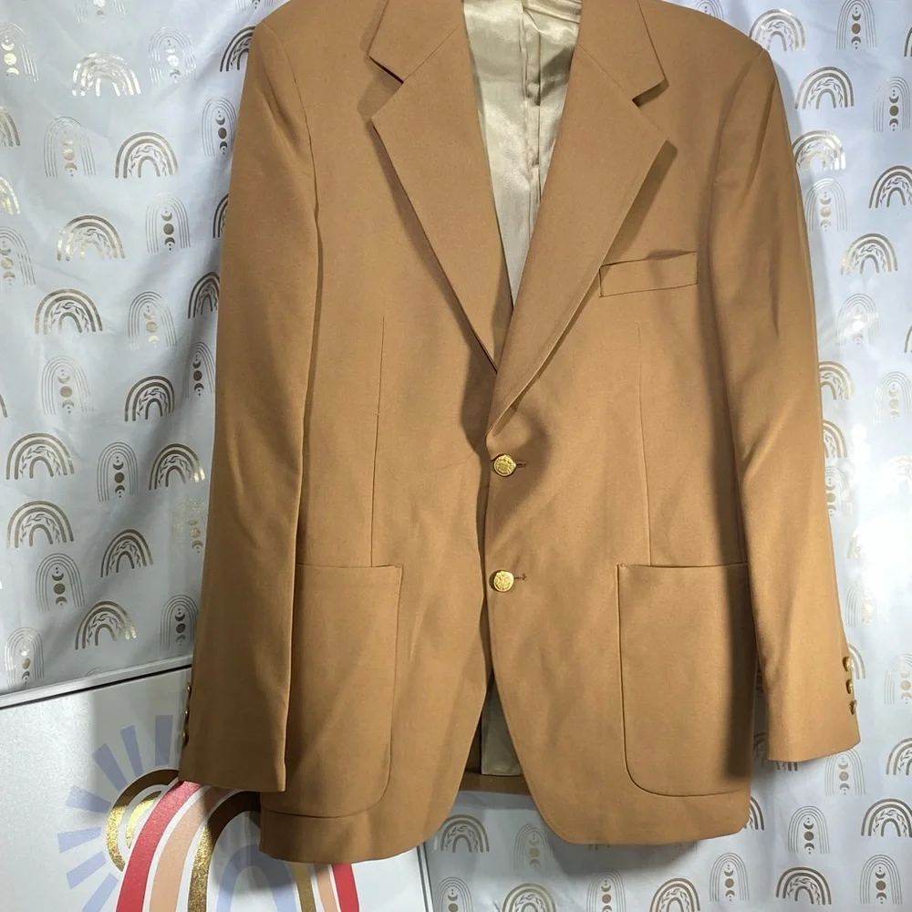 Classic Tan Men's Blazer